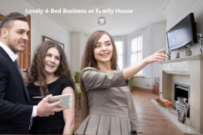 Charming 4-Bed Pet Friendly House in Liverpool